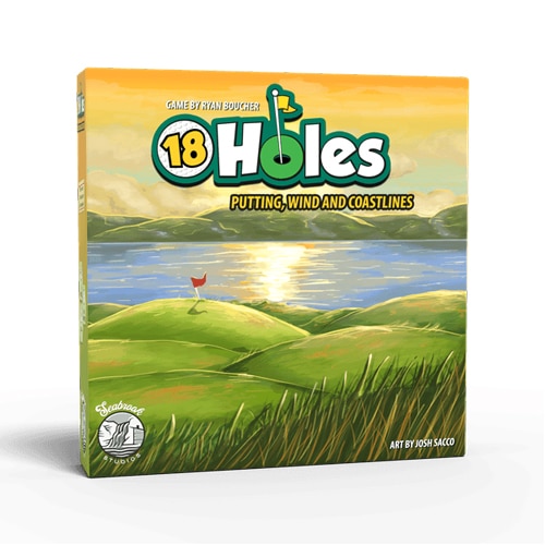 18 Holes Board Game Second Edition: Putting Wind and Coastlines Expansion