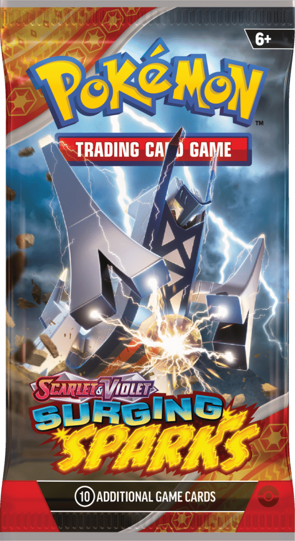 Pokemon TCG Scarlet Violet - Surging Sparks Booster Wrap Archaludon