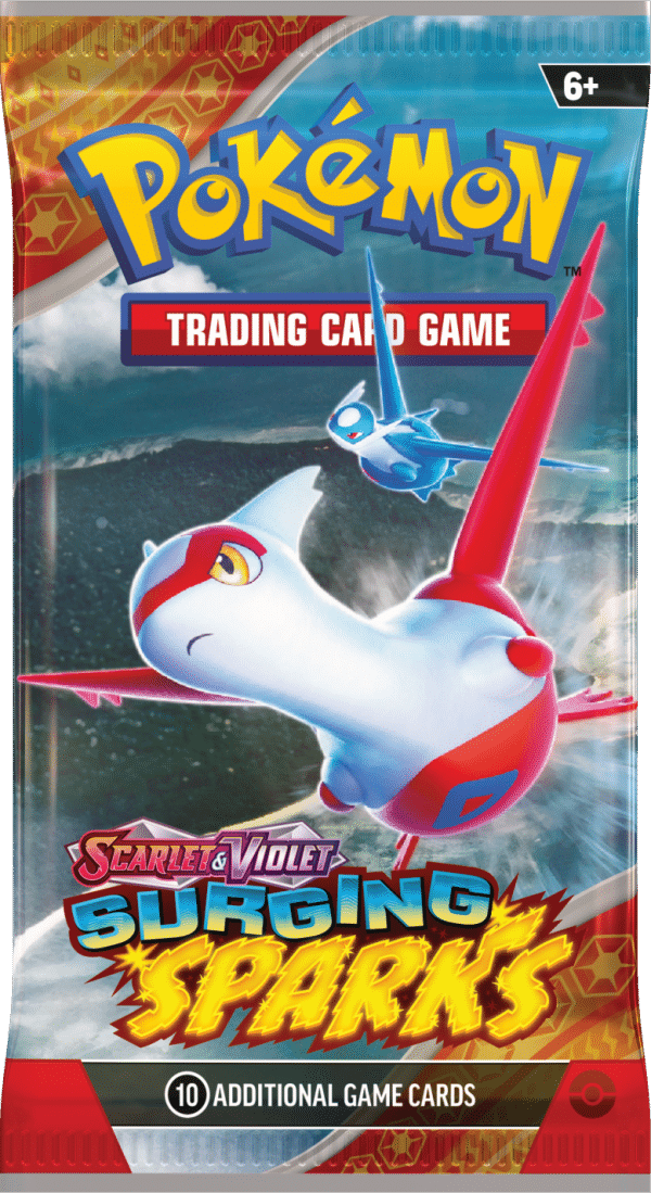 Pokemon TCG Scarlet Violet - Surging Sparks Booster Wrap Latias