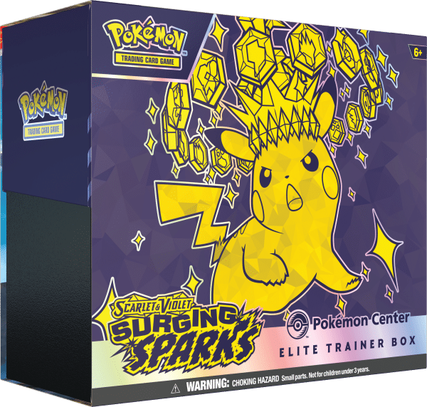 Pokemon TCG: Scarlet & Violet – Surging Sparks – Elite Trainer Box