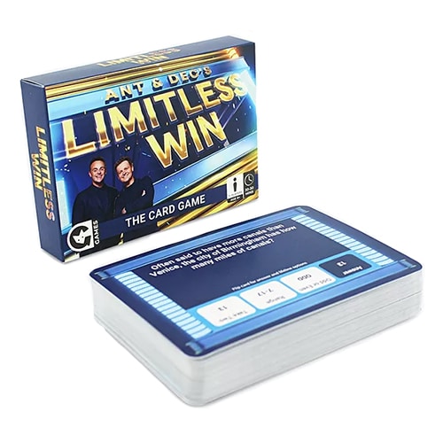 Ant and Dec’s Limitless Win Card Game