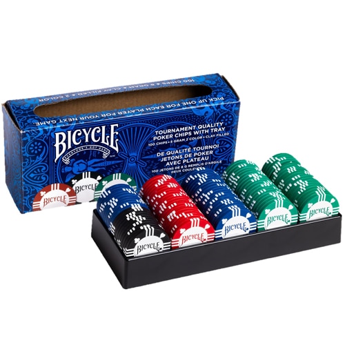 Bicycle Poker Chips x 100