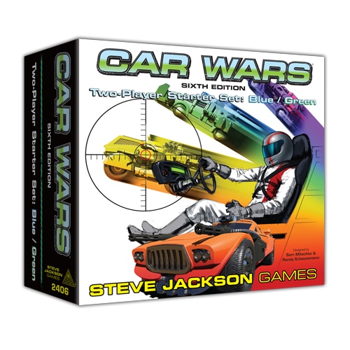 Car Wars Sixth Edition: Two-Player Starter Set: Blue / Green