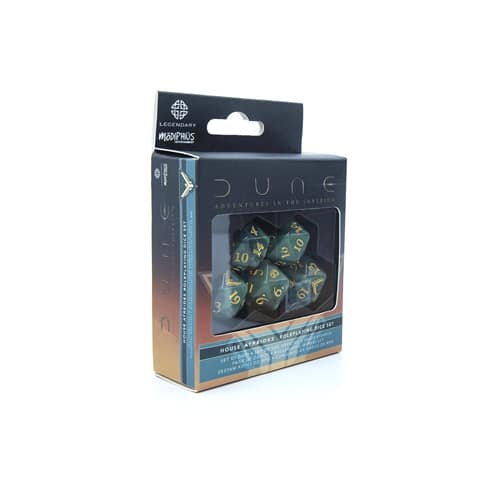 Dune: Adventures in the Imperium RPG – House Atreides Dice Set