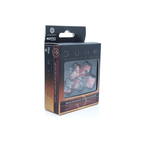 Dune: Adventures in the Imperium RPG – House Harkonnen Dice Set