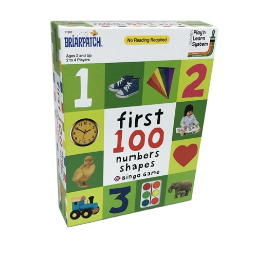 First 100 Animals / Shapes Bingo