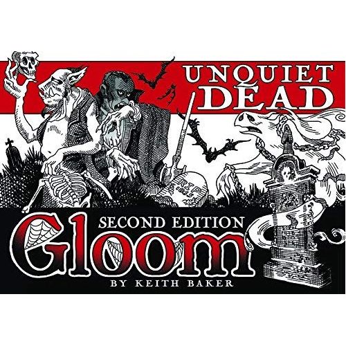 Gloom! Card Game 2nd Edition: Unquiet Dead Expansion