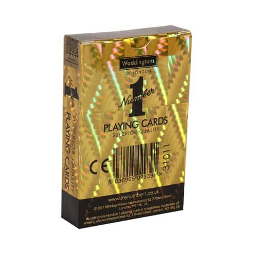 GOLD – Waddingtons No.1 Playing Cards