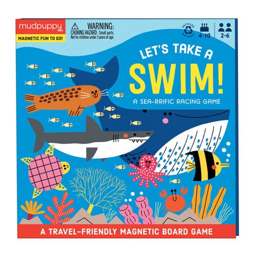 Let’s Take a Swim Magnetic Board Game
