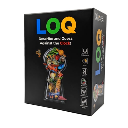 LOQ: Describe and Guess Against the Clock!