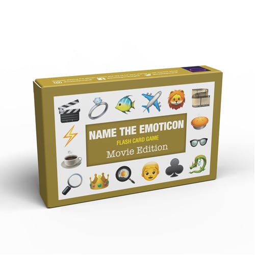 Name The Emoticon Flash Card Game – Movie