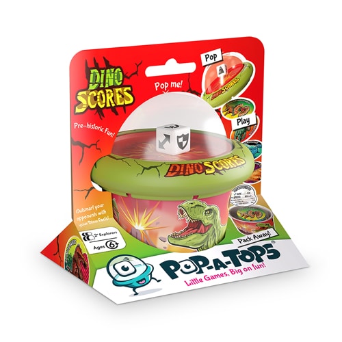 Pop-a-Tops Dino Scores