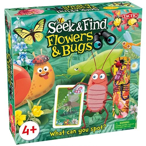 Seek and Find Flowers and Bugs