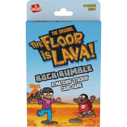 The Floor is Lava Rock Rumble Card Game