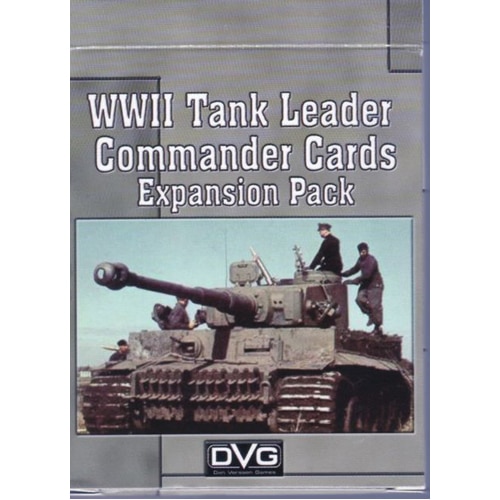 Tiger Leader and Sherman Leader Enemy Commander Cards