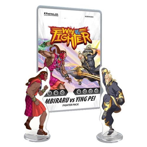 Way Of The Fighter Board Game: Mbiraru Vs Ying Pei Fighter Pack
