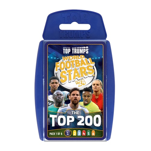 World Football Stars Top 200 Top Trumps – Pack 1