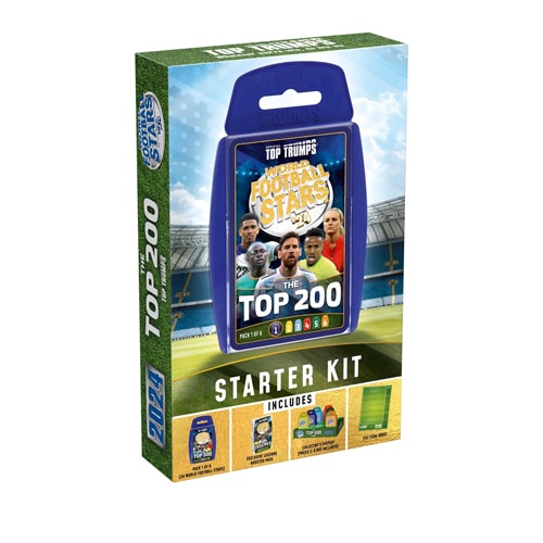 World Football Stars Top 200 Top Trumps – Starter Kit