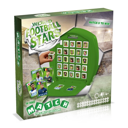 World Football Stars Top Trumps Match (Green Packaging Update)